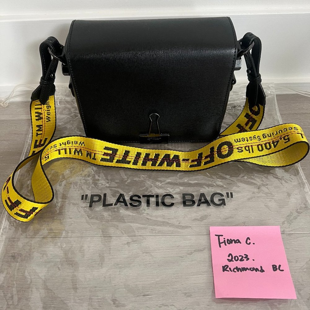 Off white c/o Virgil Abloh Binder Clip bag